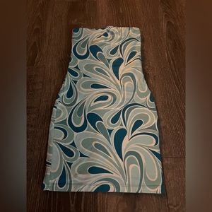 Garage strapless dress